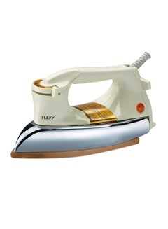 Buy Heavy Duty Ceramic Dry Iron With Non-Stick Coated Soleplate 1200.0 W FL21NIX Milky White in UAE