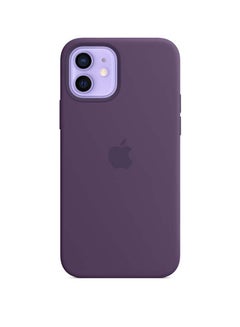 Shop Apple Iphone 12 12 Pro Silicone Case With Magsafe 5 78inch Amethyst Online In Dubai Abu Dhabi And All Uae