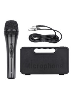 اشتري Microphone With Box And Cable أسود في السعودية