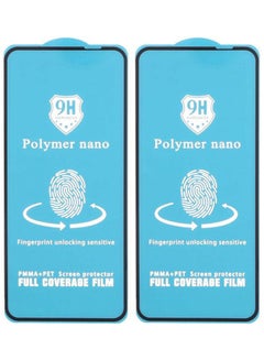 Buy 9H Polymer Nano Screen Protector For Realme 6 Pro Mobile Phone Set Of 2 Black in Egypt