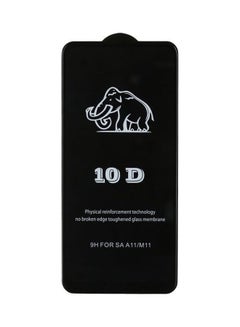 Buy Glass 10D Screen Protector for Samsung Galaxy A11 and Samsung Galaxy M11 Mobile Phones Black in UAE