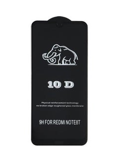 اشتري لاصقة حماية للشاشة من الزجاج 10D لهاتف ريدمي نوت 8T أسود في مصر