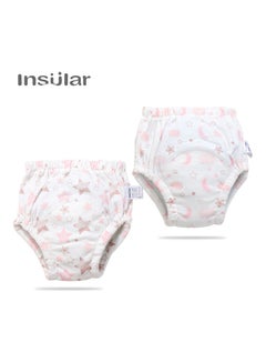 Buy Pack Of 2 Printed 4 Layers Insular Training Pants in Saudi Arabia