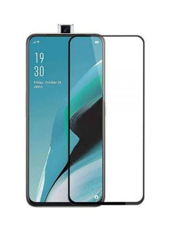 Buy Glass Screen Protector For Oppo Reno 2F Clear/Black in UAE