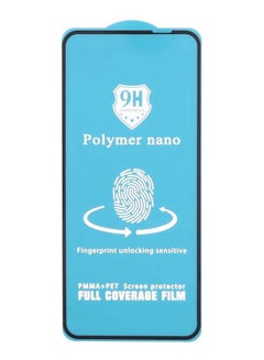 Buy 9H Polymer Nano Screen Protector for Realme 6 Pro Mobile Phone Black in Egypt
