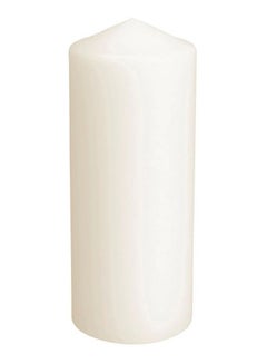 Buy Fenomen Unscented Block Candle Natural White 7.5cm in Egypt