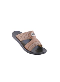 Buy Casual Comfortable Arabic Sandals Beige in UAE