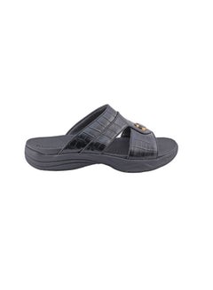 Buy Casual Comfortable Arabic Sandals Black in UAE