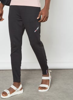 Buy Terry Logo Sweatpants Black in Saudi Arabia