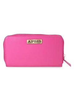 Buy Stylish Comfortable Logo Detail Wallet For Women AP_WLT_W2_Pink in Saudi Arabia