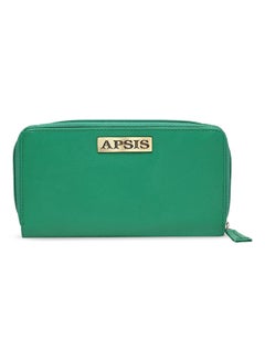 Buy Stylish Comfortable Logo Detail Wallet For Women AP_WLT_W2_Green in Saudi Arabia