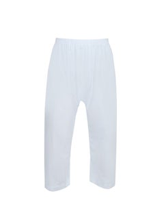Buy Pack Of 6 Thobe Long Underwear With Patch White in Saudi Arabia