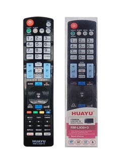 Buy Universal Remote Control For RmL930+3 Tv Lcd Led Hdtv Smart Black in UAE