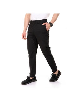 Buy Side Zipped Pockets  Pants Black in Egypt