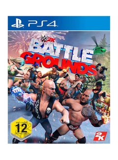 Buy Ap Gaming Wwe 2K - Battlegrounds - Arabic Edition - Fighting - PlayStation 4 (PS4) in Saudi Arabia