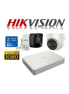 اشتري Full Security System (1 Outdoor Camera - 2Mp + 1 Indoor Camera - 2Mp + 4 Channel 1080P Dvr) في مصر