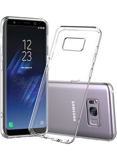 Buy Transparent Pure Tpu Protective Case For Samsung S8+ Clear in Saudi Arabia