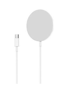Buy Magnetic wireless fast charger White in Egypt