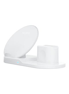 Buy 3-In-1 Wireless Charger White in UAE