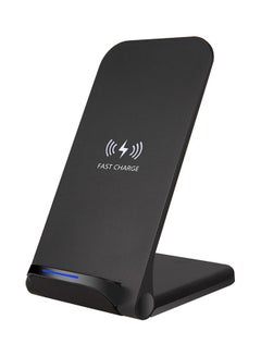 Buy Wireless Fast Charging Stand Black in UAE