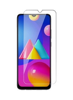 Buy Tempered Glass Screen Protector for Samsung Galaxy M12 Clear in Saudi Arabia