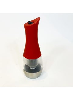 Buy Manual Pepper and Spice Mill Red/Silver in Saudi Arabia