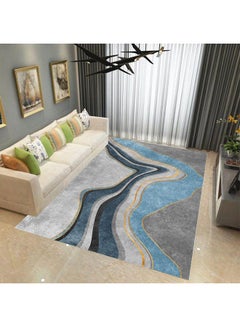 Buy Rectangular Soft Touch Carpet Multicolour 160x230cm in Saudi Arabia