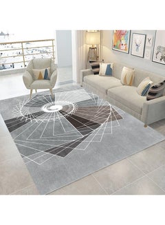 Buy Rectangular Soft Touch Carpet Multicolour 160x230cm in Saudi Arabia