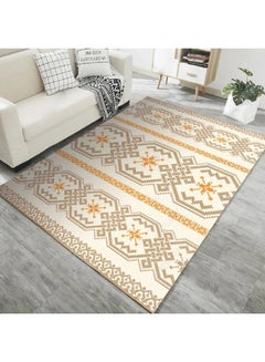 Buy Rectangular Soft Touch Carpet Multicolour 160x230cm in Saudi Arabia