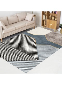 Buy Rectangular Soft Touch Carpet Multicolour 160x230cm in Saudi Arabia