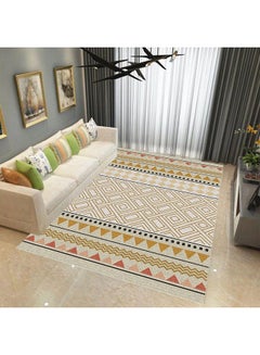 Buy Rectangular Soft Touch Carpet Multicolour 200x300cm in Saudi Arabia