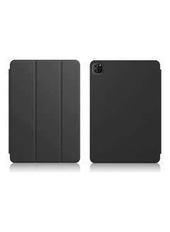 Buy Folio Flip Trifold Stand Case Cover For Apple iPad Pro 12.9 Black in Saudi Arabia
