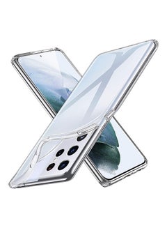 Buy Protective Soft Back Case Cover For Samsung Galaxy S21 Ultra 5G Clear in Saudi Arabia