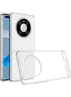 Buy Protective Soft TPU Back Cover Case For Huawei Mate 40 Pro Clear in Saudi Arabia