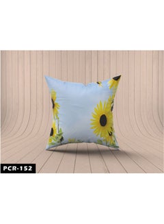 Buy Velvet  Cushion Cover combination Multicolour 60x60cm in Egypt