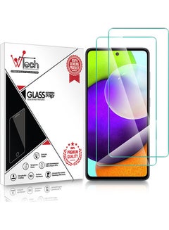 Buy 2-Piece Screen Protector For Samsung Galaxy A52 5G Clear in Saudi Arabia