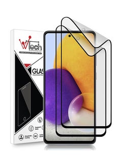 Buy 2-Pack Screen Protector With Camera Hole For Samsung Galaxy A72 Clear in Saudi Arabia