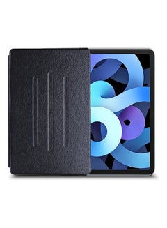 Buy Folio Flip Trifold Stand Case Cover For Apple iPad Air 4 - 2020 Black in Saudi Arabia