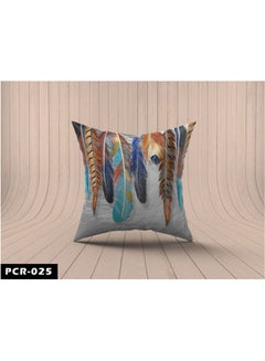 Buy Velvet  Cushion Cover combination Multicolour 60x60cm in Egypt