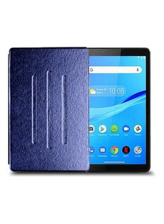 اشتري Folio Flip Trifold Stand Case Cover For Lenovo Tab M7 أزرق كحلي في السعودية