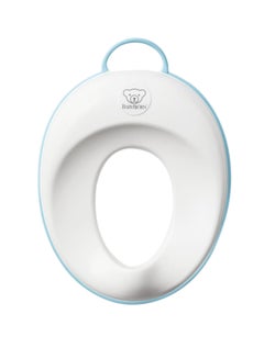 Buy Baby Toilet Training Seat - White/Turquoise in Saudi Arabia