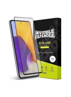 Buy Tempered Glass Screen Protector For Samsung Galaxy A72 Black in Saudi Arabia