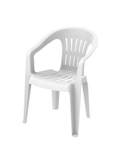 Buy Princess Outdoor Garden Chair White in Saudi Arabia