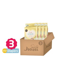 Buy Baby Diapers, Size 3, 4-9Kg, Jumbo Pack, 152 Count in Saudi Arabia