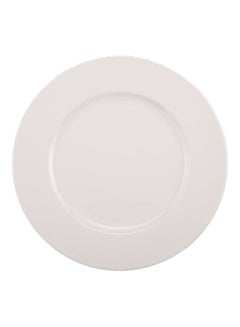 Buy Porcelain Plate White 21cm in Saudi Arabia