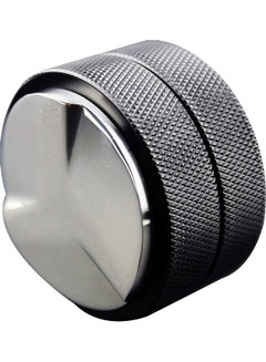 Buy 51mm Non-slip Coffee Tamper Silver/Black in UAE