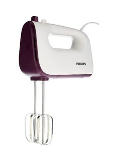 Buy 5 Speed Hand Mixer With 2 Beaters And Hooks 400.0 W HR3740 Multicolour in UAE
