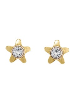 Buy 24K Gold Plated Swarovski Star Earrings in Saudi Arabia