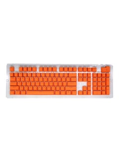 اشتري 104 Keys Keycap Set For Mechanical Keyboard برتقالي في السعودية