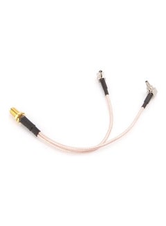 Buy SMA Female To CRC9-TS9 Connector Cable Extension Multicolour in Saudi Arabia